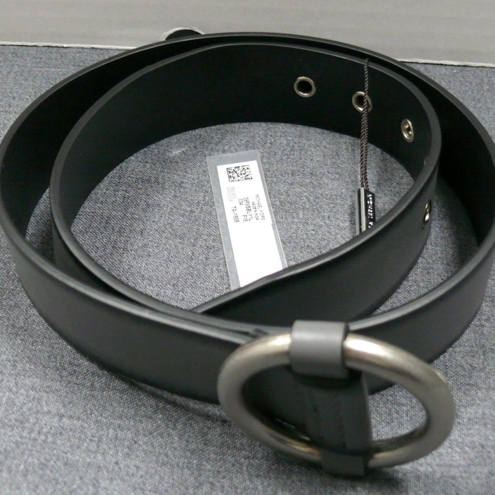 Michael Kors Men's Slate Round Buckle Belt sz 32